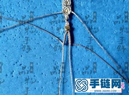 星眸包石项链的详细制作图解