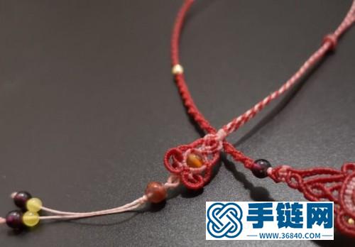 中国结八根线圆蜡尾扣的详细编制方法