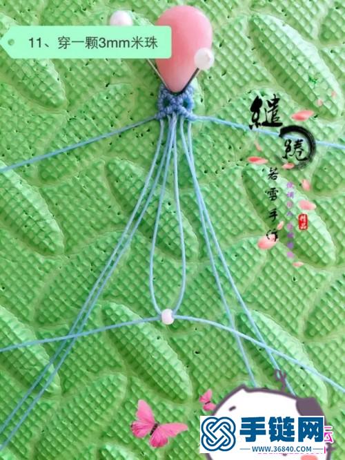 清雅挂石耳环教程的制作图解