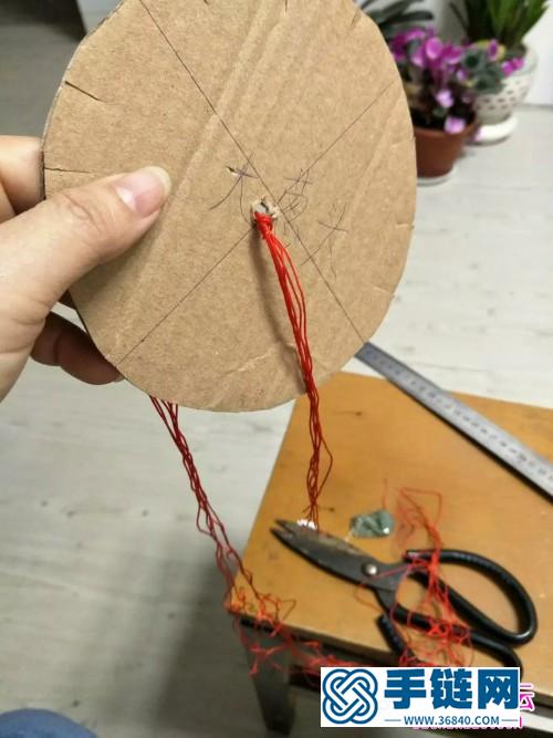 简易项链绳的详细编制教程