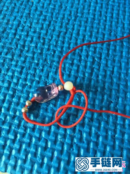 绳编貔貅戒指的编制教程