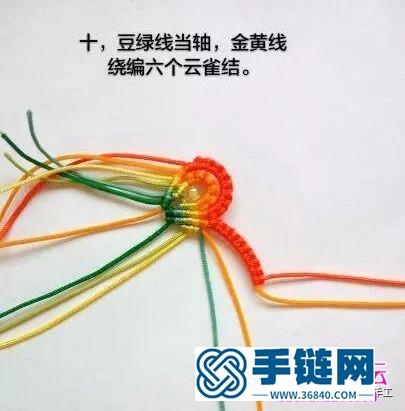 一步步教你绳遍丝巾扣编法