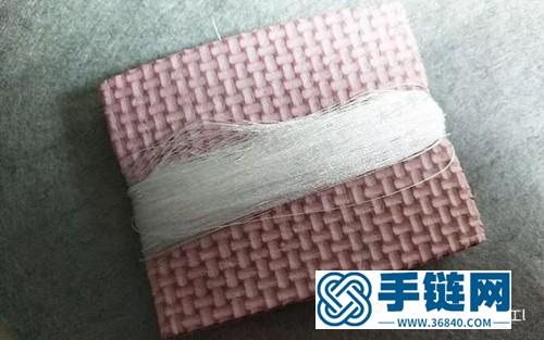 中国结铜圈挂饰的制作步骤
