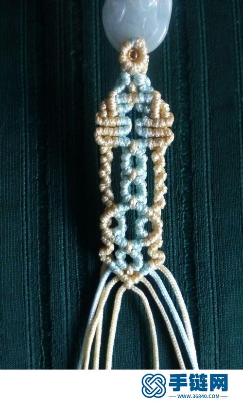 中国结貔貅手绳的详细制作方法