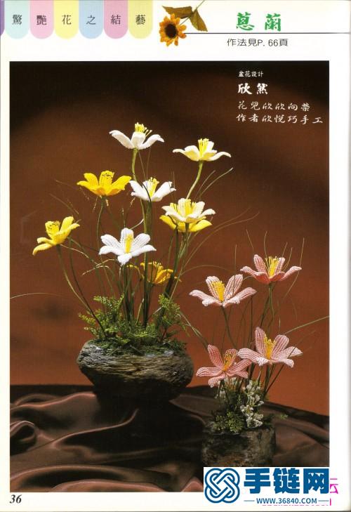 中国结花的编法图解：《惊艳！结艺之花