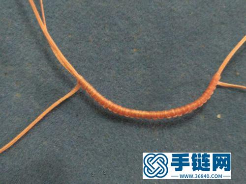 中国结扁蜡丁香姑娘耳环的详细制作图解