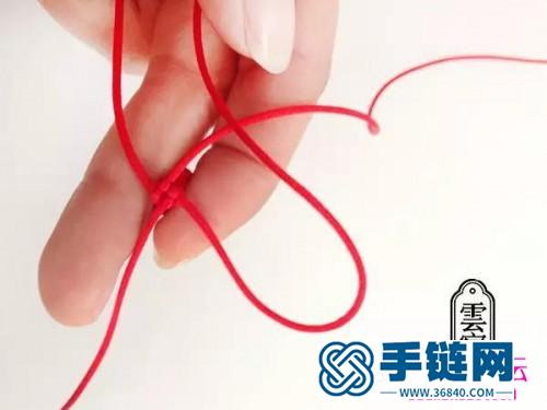绳编小瓦猫红绳的制作步骤图