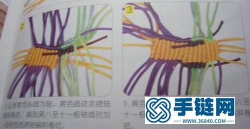 手工中国结编织金莲鞋图解，中国结编蝴蝶鞋过程视频