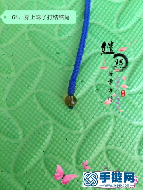 中国结京剧脸谱流苏项链的详细制作图解
