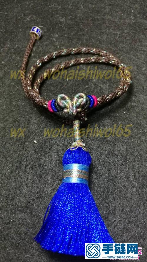 绳编金蝶结的制作图解