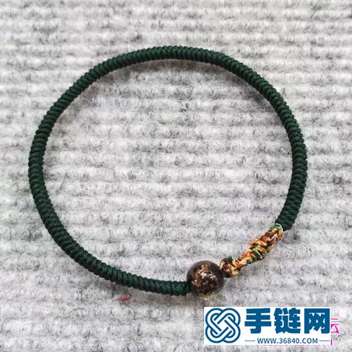 一步步教你六线金刚结手绳的编制教程