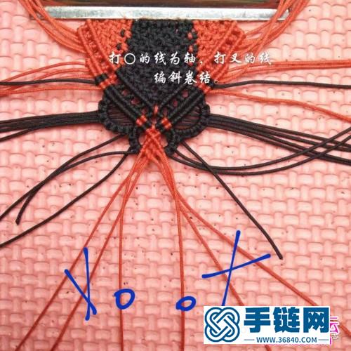 民族风毛衣链的详细图解教程