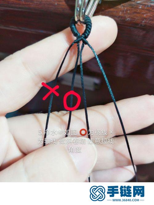 琼华织片串珠项链吊坠的详细制作图解