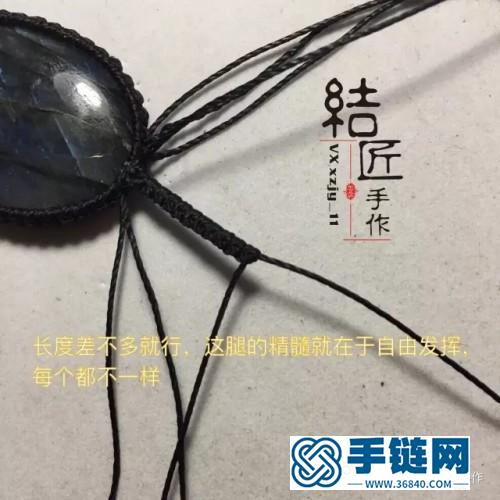 编绳小章鱼的详细制作教程