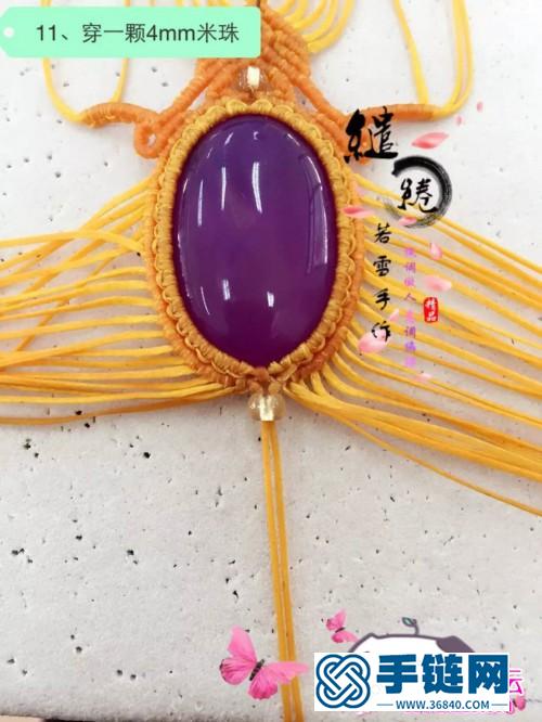 绳编绾青丝发簪的详细制作图解