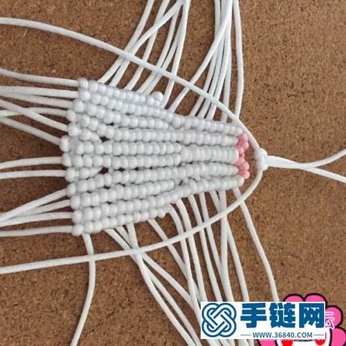 中国结编织制作的立体小兔子图解（简简单单999）