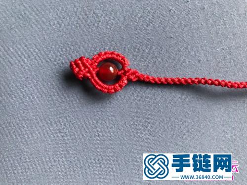 绳编双鱼手链的详细编制教程