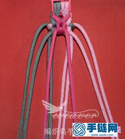 伞绳手环编织教程