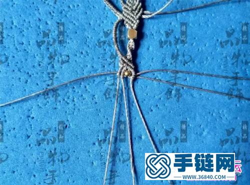 星眸包石项链的详细制作图解