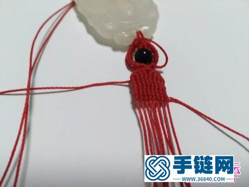 和田观音项链绳的详细编制图解