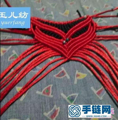 绳编狐狸拖鞋的详细编制教程