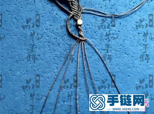 星眸包石项链的详细制作图解