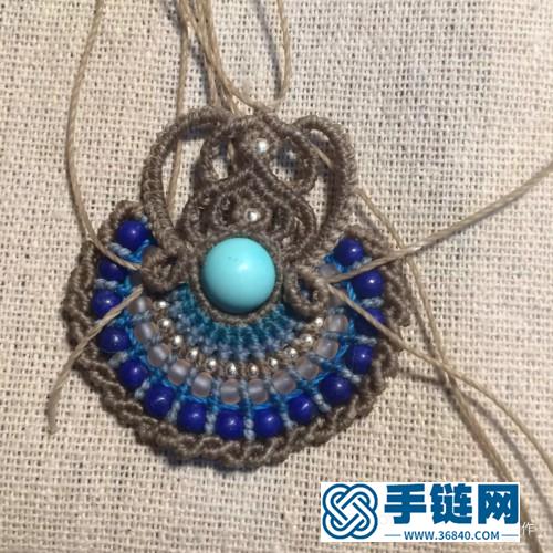 蜡线珠子民族风耳环的详细制作图解