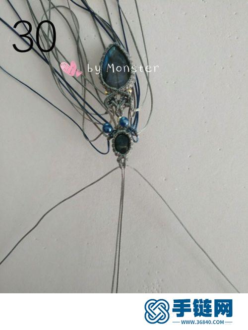 哥特风中国结项链吊坠的详细制作图解
