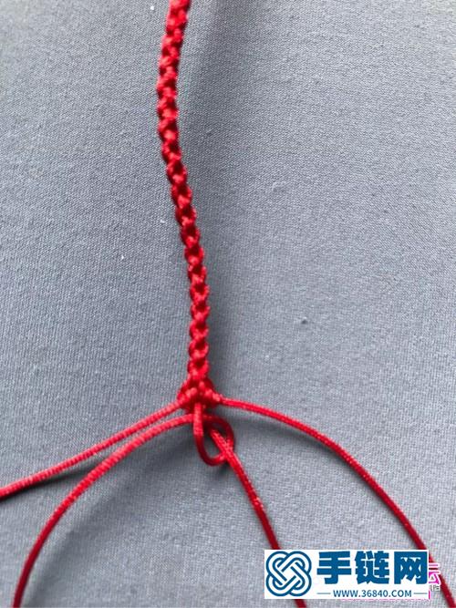 绳编尾结的编制图解