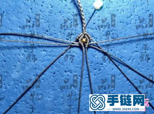星眸包石项链的详细制作图解