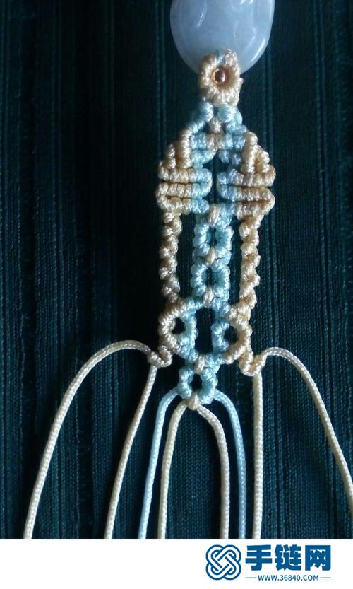 中国结貔貅手绳的详细制作方法