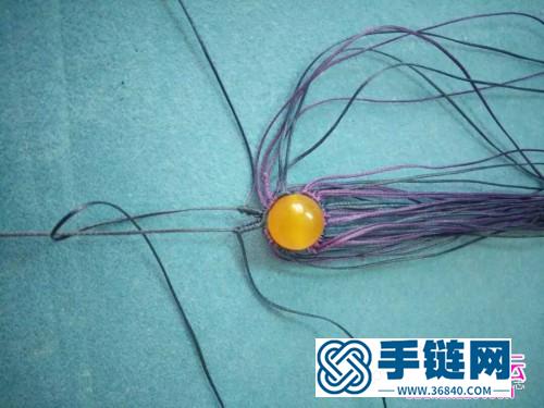 花靥项链吊坠的详细编制教程