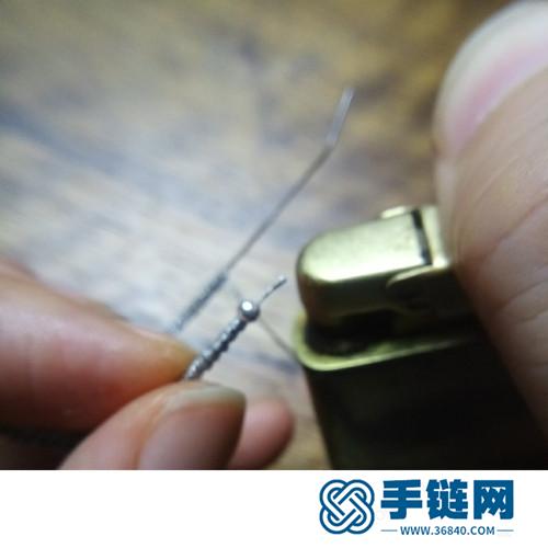 中国结蜡线包石精灵戒指的详细制作图解