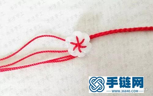 一步步教你红绳腰链的编制教程