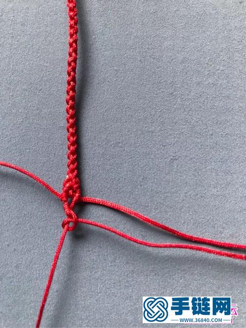 绳编尾结的编制图解