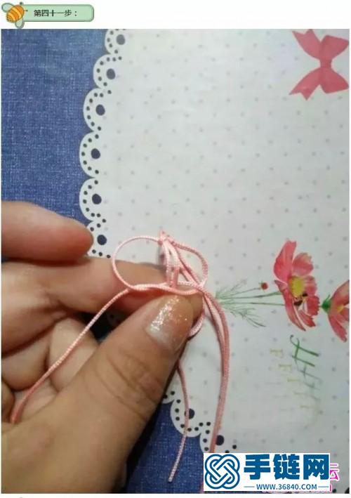 玉线手机绳饰品的详细制作图解