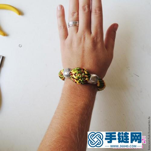 包珠手镯的制作方法