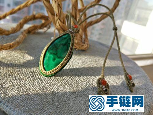 中国结扁蜡立体尾扣的详细编制方法