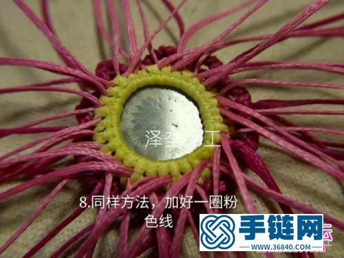 绳编生如夏花手工项链的详细绳编教程