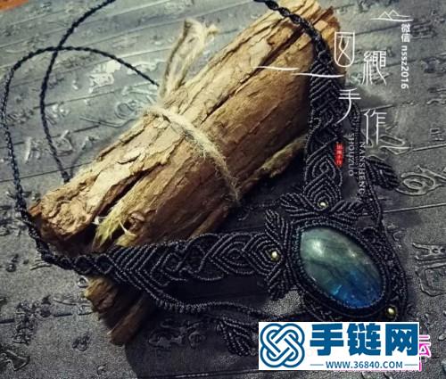 墨珏包石项链的详细编制教程