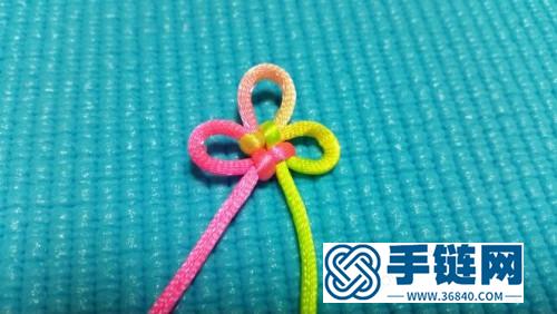 中国结绳编蝴蝶挂饰的方法