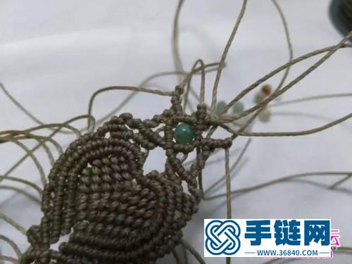 编绳心之所系吊坠的详细制作图解