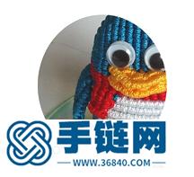 中国结绳编立体QQ小企鹅摆件的方法（兰亭）