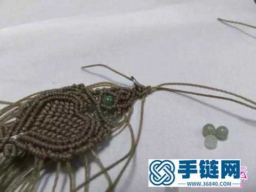 编绳心之所系吊坠的详细制作图解