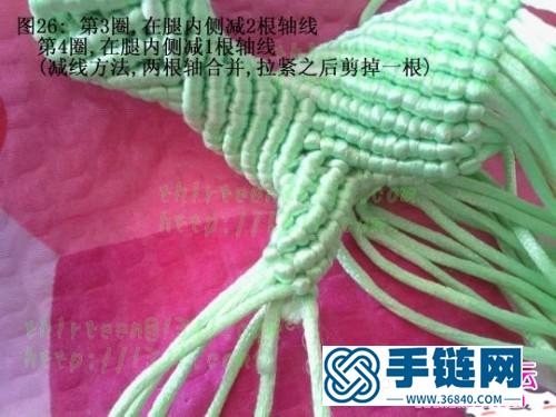 绳编青青小恐龙的超详细制作教程