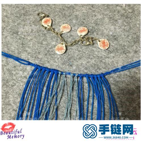 用绳编四分娃娃比基尼小短裤的详细方法