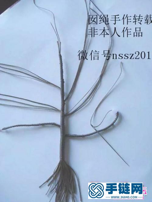中国结编织生命树的方法图解