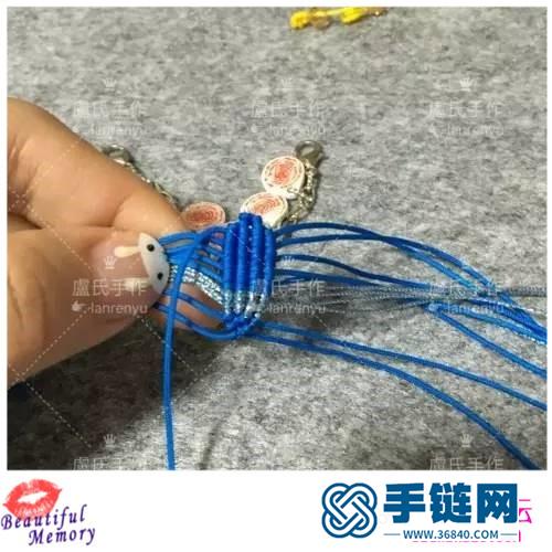 四分娃娃编绳比基尼胸衣的详细制作教程