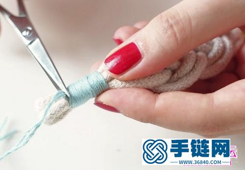 风水手结手链的编法教程