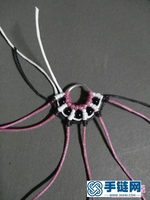 小扇子耳环的制作方法